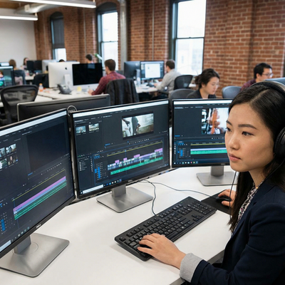 黄色仓库剪辑专家