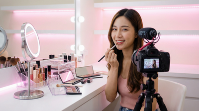 黄色仓库美妆视频